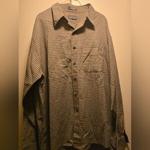 Van Heusen longsleeve Tan/brown xxl NWOT